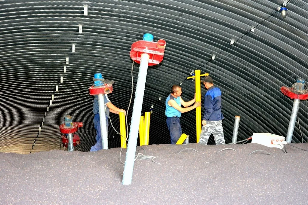 установка вентиляции зерна в Новосибирске 2